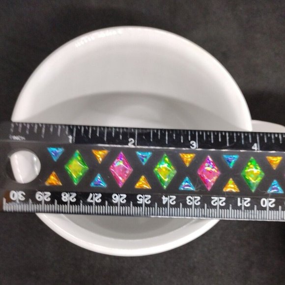 2 Studio Nova Christmas Cocoa Mugs Wide Mouth Soup Mug Reindeer & Snowman - Picture 7 of 8